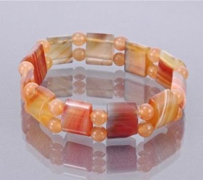 Браслет Сердолик "Рондо" арт. бНСР-4(15)-18-1