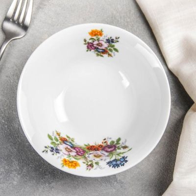 Салатник «Букет цветов», 360 мл, d=14 см