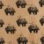 Бумага упаковочная крафтовая Bear , 70 × 100 см Бумага упаковочная крафтовая Bear , 70 × 100 см