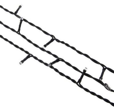 Гирлянда уличная УМС "Занавес" (Ш:2 м, В: 3 м, нить темная, зеленый)