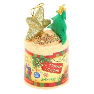 Сувенирное полотенце "Новогодняя сказка"