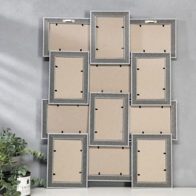 Фоторамка пластик 12 в 1 404-1177-1 10х15 см