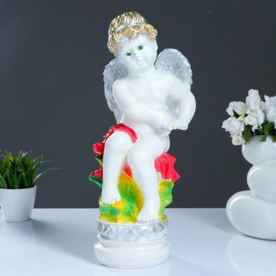 Копилка "Ангел на камне" 43х14см цветной