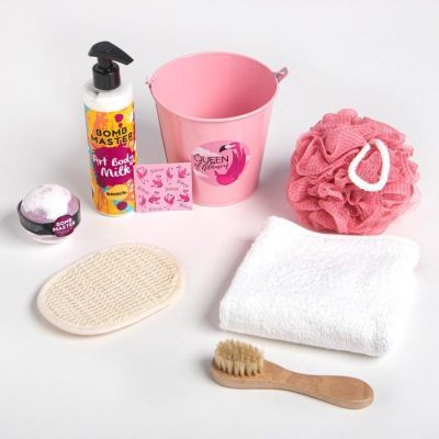 Набор подарочный Этель Queen полотенце и аксс (6 предм)