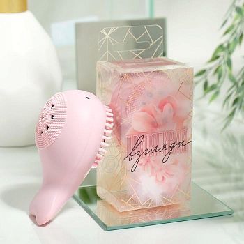 Щёточка для умывания «Притягивай взгляды», 12 х 5,5 см