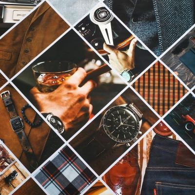 Бумага упаковочная глянцевая «Мужская», 70 × 100 см