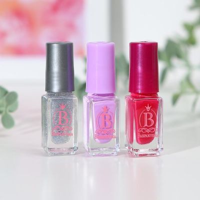 Набор детских лаков «Самая модная» 3 шт. по 6 мл. (МИКС наклеек)