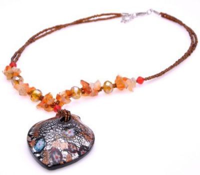 Подвеска Муранское ст.  "Венеция" арт. пМСТ-1214