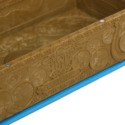 Шкатулка в обложке кожзам "Сила. Власть. Характер"