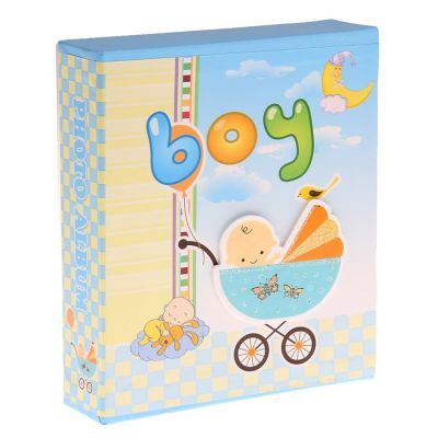 Фотоальбом на 40 фото 13х18 см "Малышам" в коробке МИКС 20,5х18х5 см