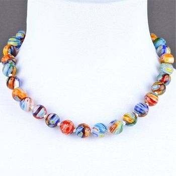 Бусы Муранское стекло  "Классика №12" арт.П3351