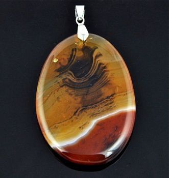 Подвеска Сердолик  "Камбоджа" арт. пНСР-987