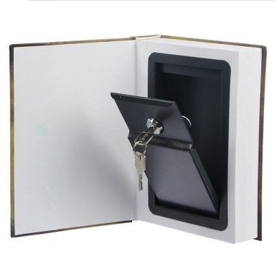 Сейф-книга на ключе с настоящими листами «Остров сокровищ» (21 х 16 х 5 см)