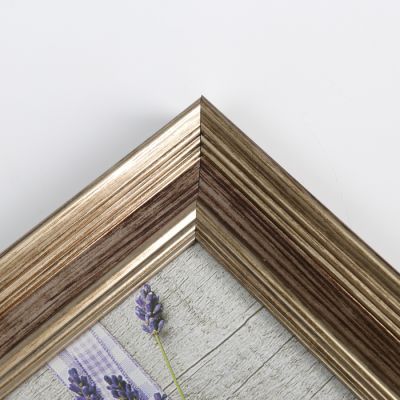 Фоторамка пластик 10х15 см "Бронзовый металлик" 22,1х17,1х2,2 см