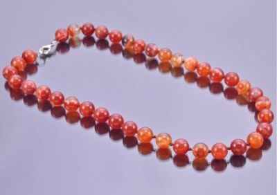 Бусы Сердолик "Классика №10" арт. НСР-1(10)-47-1у