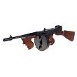 Макет пистолет-пулемета Томпсон, 45 мм, Америка 1928 г., Tommy-Gun