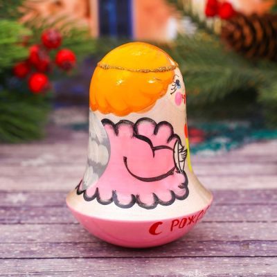 Неваляшка «Ангел», 3 цвета МИКС