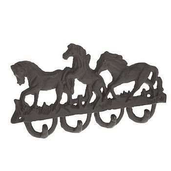 Панно с крючками "Лошадь" № 190 (высота 3 см )