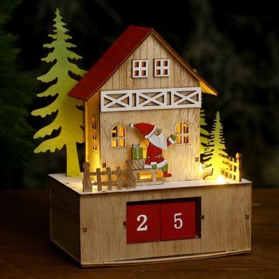 Декор с подсветкой + вечный календарь «Сказка» 21 × 15 × 10 см