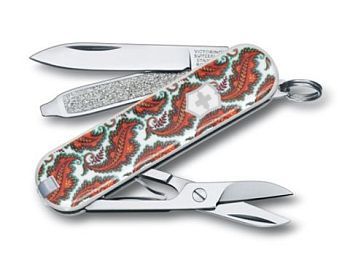 Нож-брелок CLASSIC Tula Pink, limited edition, 58 мм. / (шт.), Тульская вязь, (арт. - 0.6223.L1103)