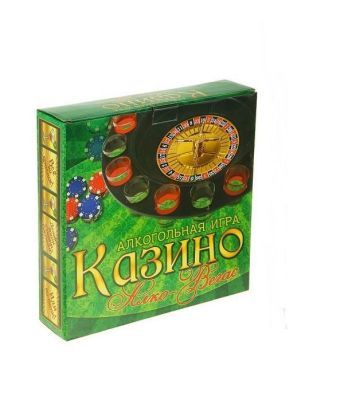 Игра настольная «Пьяная русская рулетка» с 16 стопками №5 (29 х 29 см)