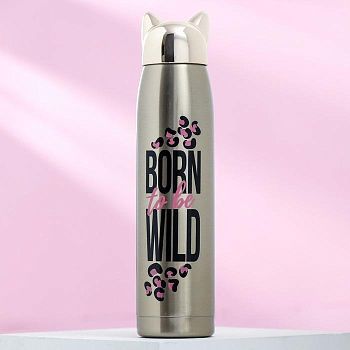 Термос "Born to be wild", 350 мл, сохраняет тепло 12 ч