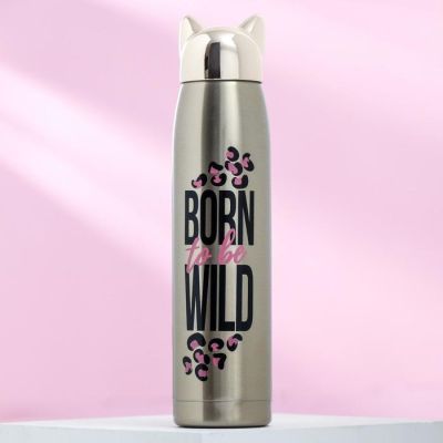 Термос "Born to be wild", 350 мл, сохраняет тепло 12 ч