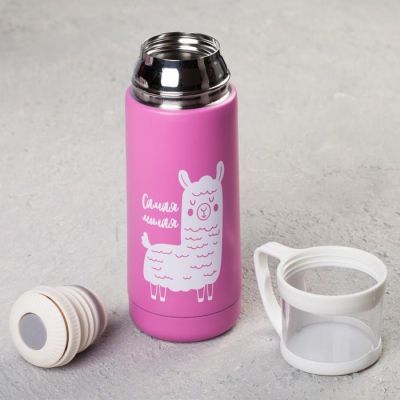 Термос "Самая милая", 350 мл, сохраняет тепло 8 ч