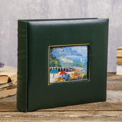 Фотоальбом Climax, 200 фото, винил, рисунок маслом, МИКС