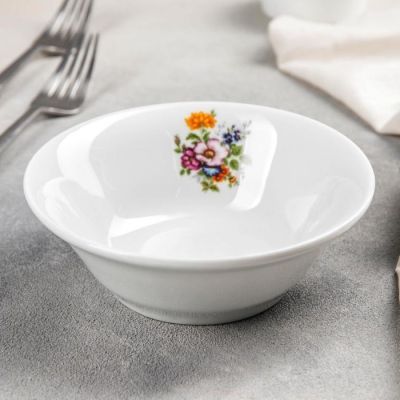 Салатник «Букет цветов», 360 мл, d=14 см