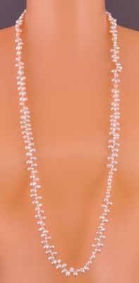 Бусы Жемчуг "Облепиха" арт.П2070