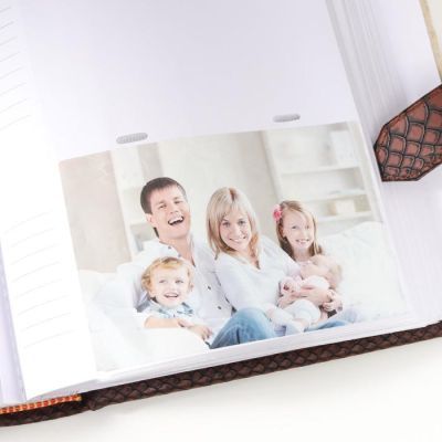 Фотоальбом BRAUBERG на 200 фотографий 10х15 см  МИКС