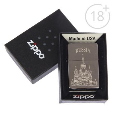 Зажигалка ZIPPO 150 ST Basil с покрытием Black Ice