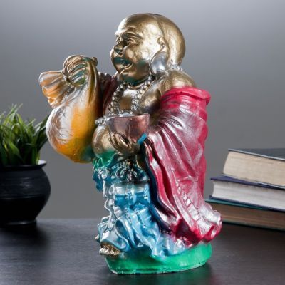 Копилка "Будда с мешком средний" 30х23см