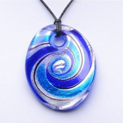 Подвеска Муранское стекло "Лурдас" арт.пМСТ-1523