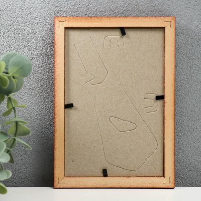 Фоторамка 10х15 см сосна, №1 Красное дерево, 17 мм