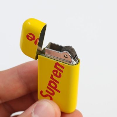 Зажигалка газовая Supreme, кремний, с регулятором 8х5.2 см, микс