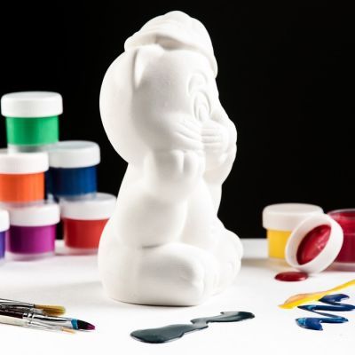 Копилка -раскраска "Хулиган", под роспись, 17 см