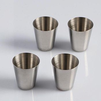 Набор стопок, серия: 23 Февраля, 4 шт × 30 мл, стопка 4 х 3.5 см