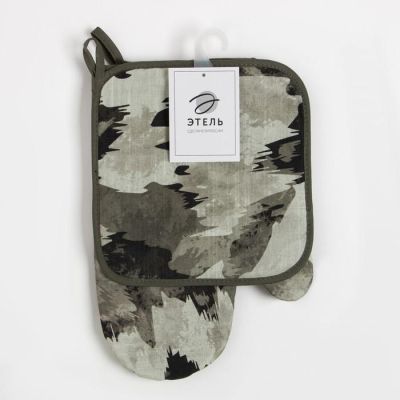 Набор кух. "Real hero" варежка-прихватка 20х28см, прихватка 19х19см,100% хл