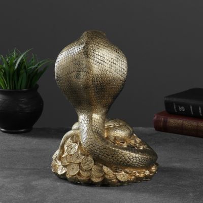 Копилка"Кобра на деньгах" 25х18х20см