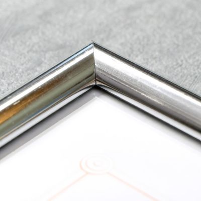 Фоторамка пластик 21х30 см 112 серебро