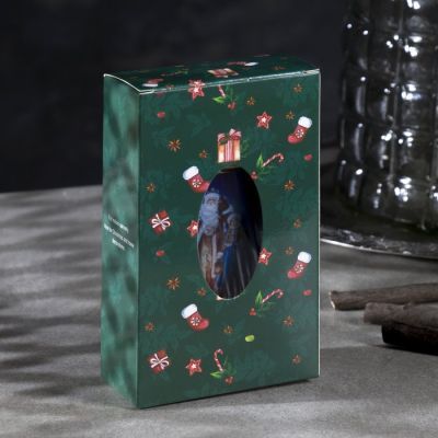 Светодиодная фигура «Дед Мороз и Снегурочка» 7.6 × 13.5 × 3.2 см, пластик, батарейки AG13х3, свечение тёплое белое