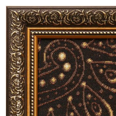 Гобеленовая картина "Ноктюрн ирисы" 42*105 см