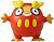 Покемон Дарумака Pokemon Darumaka (высота 4см)