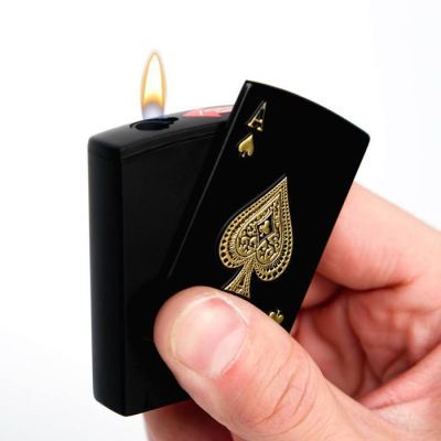 Зажигалка газовая "Карта", пики 3.5х1х5.5 см