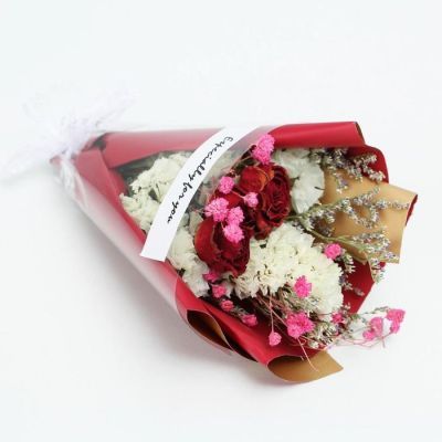 Мини букет «Яркость», 8 × 14 см