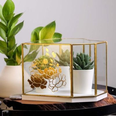Флорариум «Цветы», 20 х 20 см