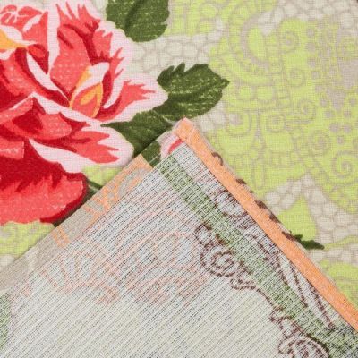 Полотенце вафельное "Винтажное зеркало" 35х60 см, песочный, 160 гр/м, хл,