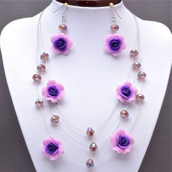 Комплект Хрусталь, пластик "Летнее настроение" арт.КП104